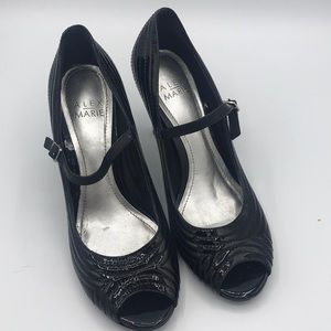 Alex Marie Strap Peep toe heel